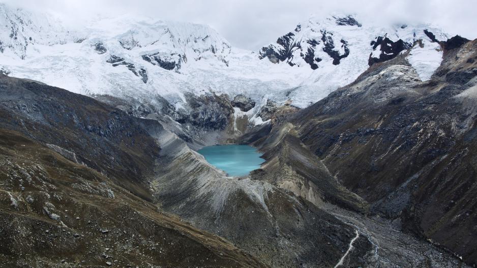 Image of Lake Palcacocha.