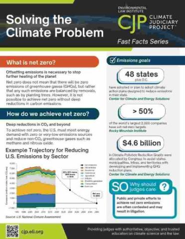 Small image of the Solving the Climate Problem fact sheet.