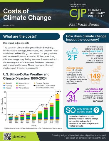 Small image of the Costs of Climate Change fact sheet