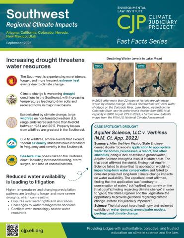Small image of Climate Impacts in the Southwest